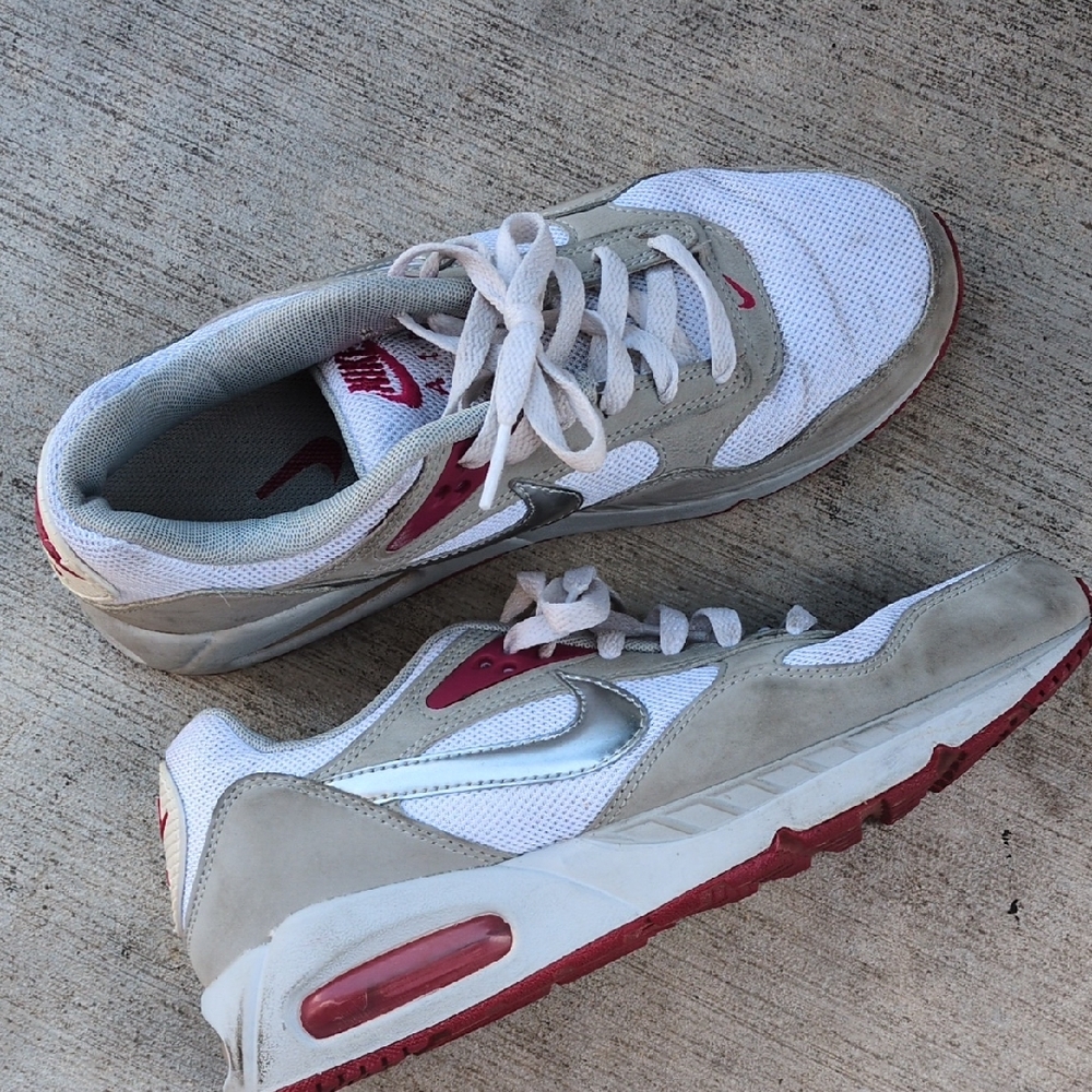 Nike Air Max‎ Correlate Grey Fuchsia Shoes Womens Size 8